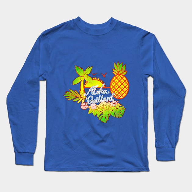 Aloha Long Sleeve T-Shirt by Milky_Doodle005